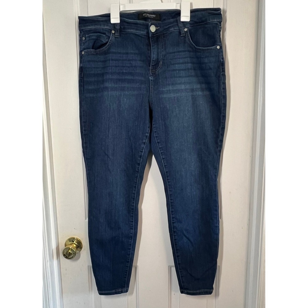 Liverpool Los Angeles Bronte Skinny Jeans Dark Wash 16W LY2100F80